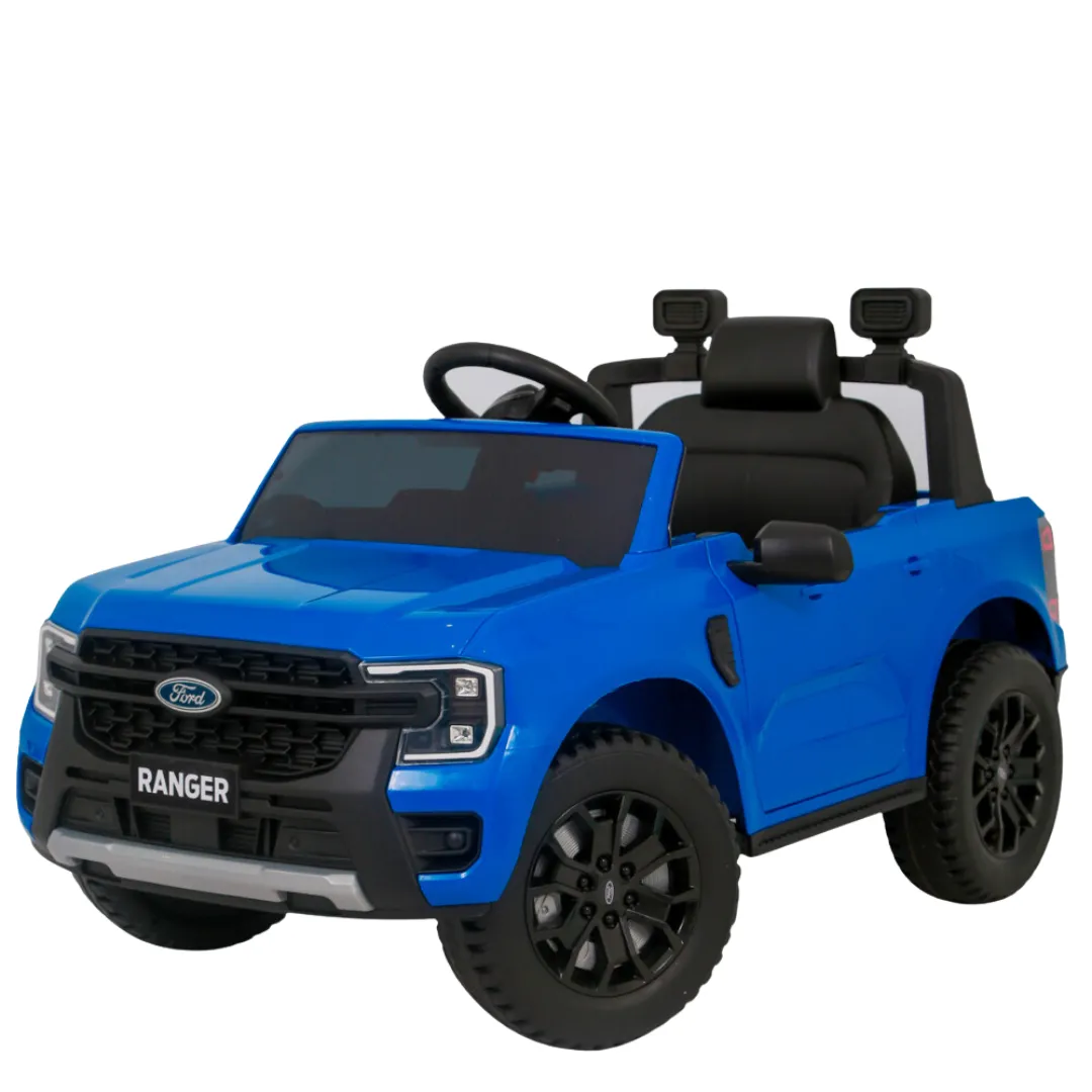 Licensed Ford Ranger Kids Ride-On Car - Blue