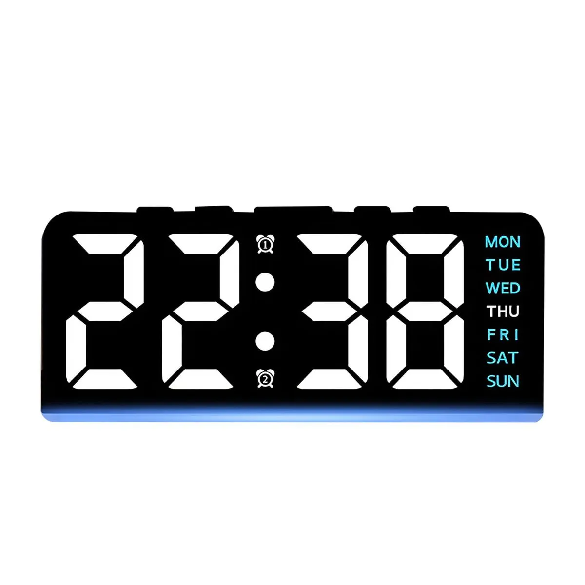 Digital Alarm Clocks Small Modern Table Clock with Night Lights