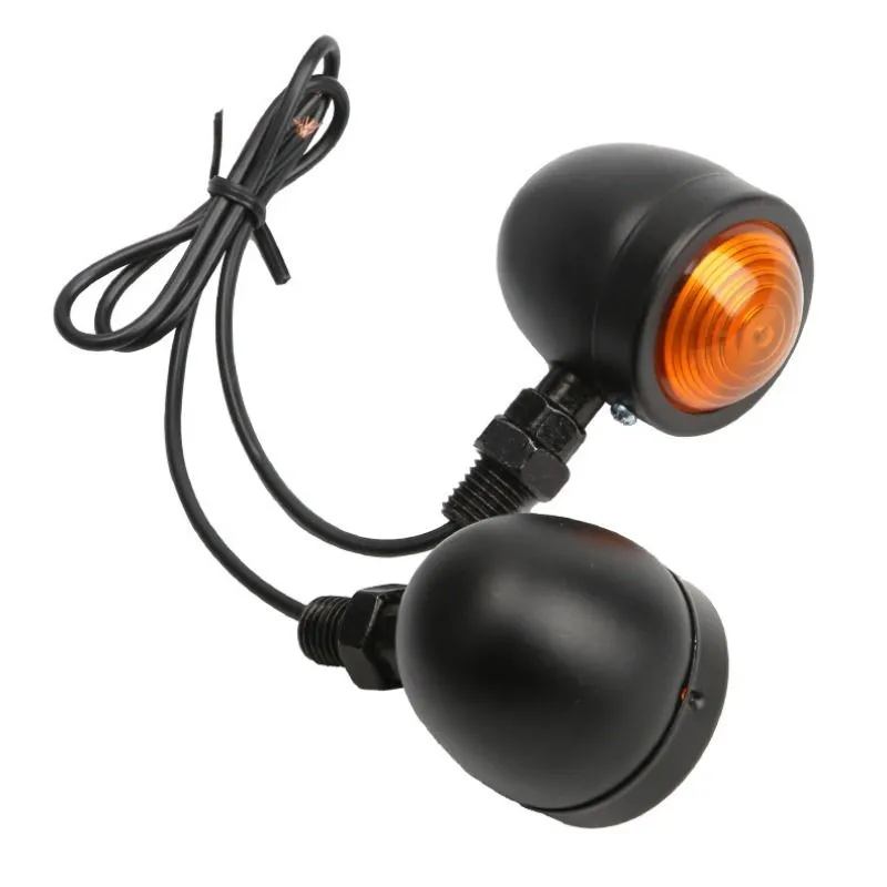 Universal Motorcycle Turn Signals Bullet Blinker Indicator Lights