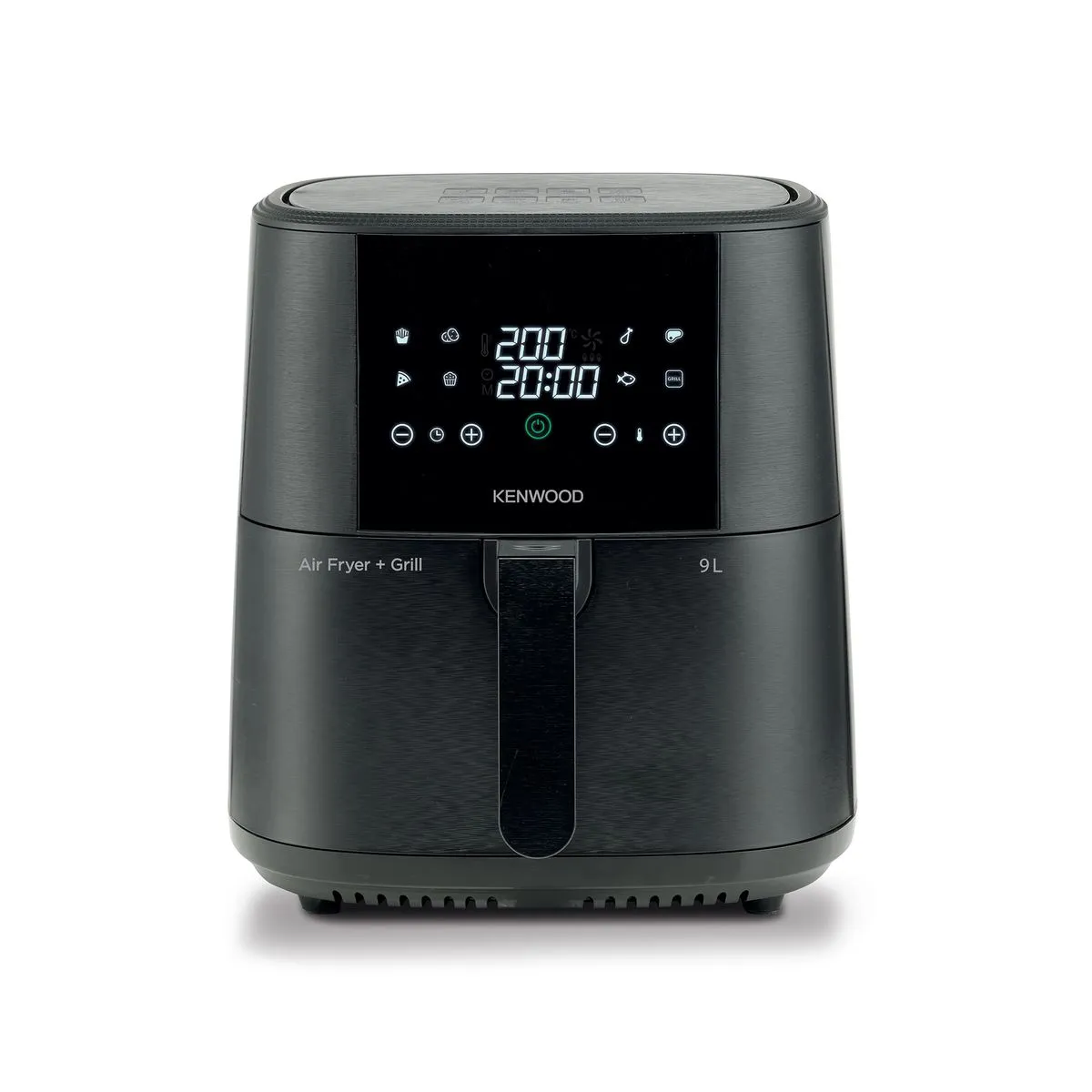 Kenwood - 9 Litre Basket Air Fryer with Grill Feature - HFP92.000BK