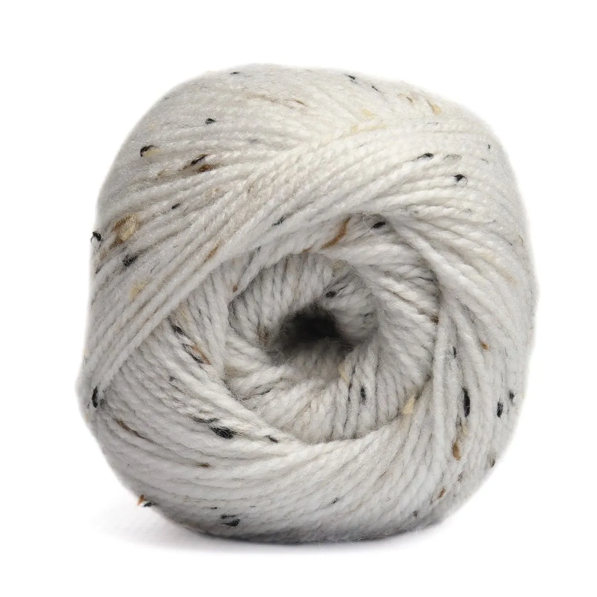 Elle Karoo Tweed Chunky Yarn Set of 4 Balls (4 x 100g) - 001 Natural