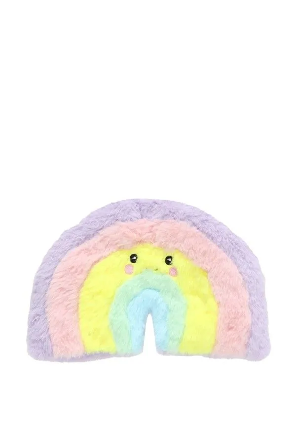 Plush Rainbow Hand Warmer 20cm
