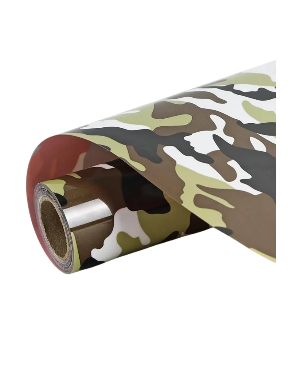 PU T-Shirt Transfer Vinyl - Earth Army 61cm x 2m