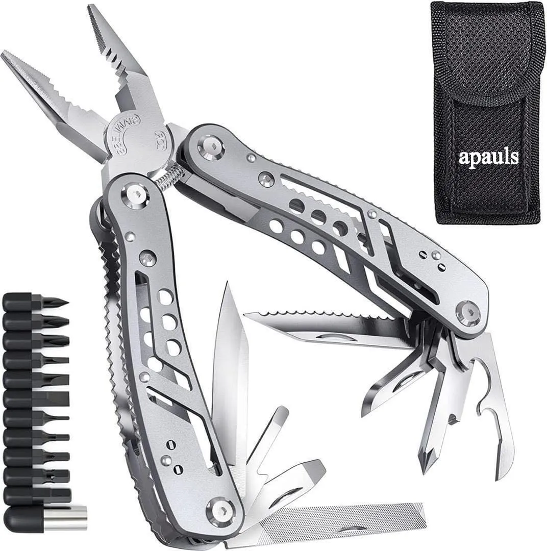 Apauls 24-in1 Multitool Professional Tools Pliers Pliers,Screwdriver Sleeve