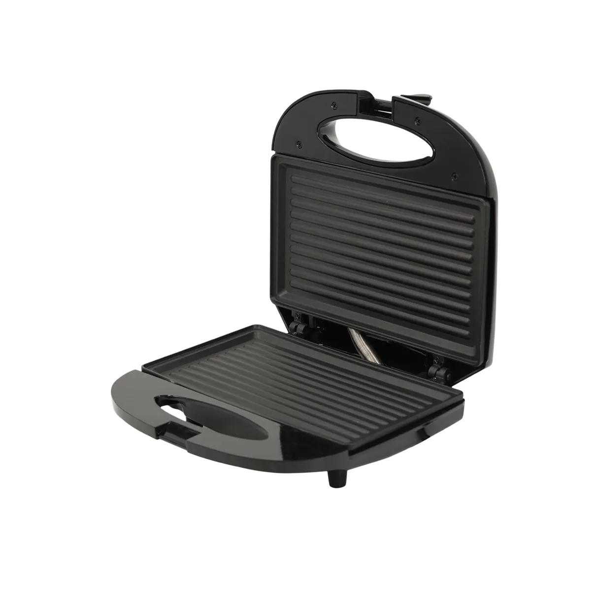 750W Non-Stick Grill Maker - Panini Press & Sandwich Toaster with Lock