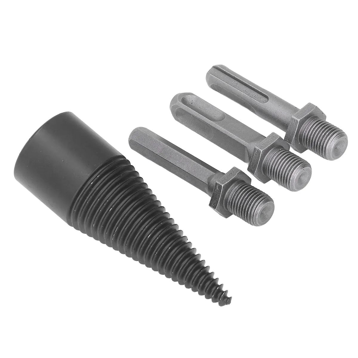 Cone Wood Splitter Drill Carbon Steel Log Tool 32mm