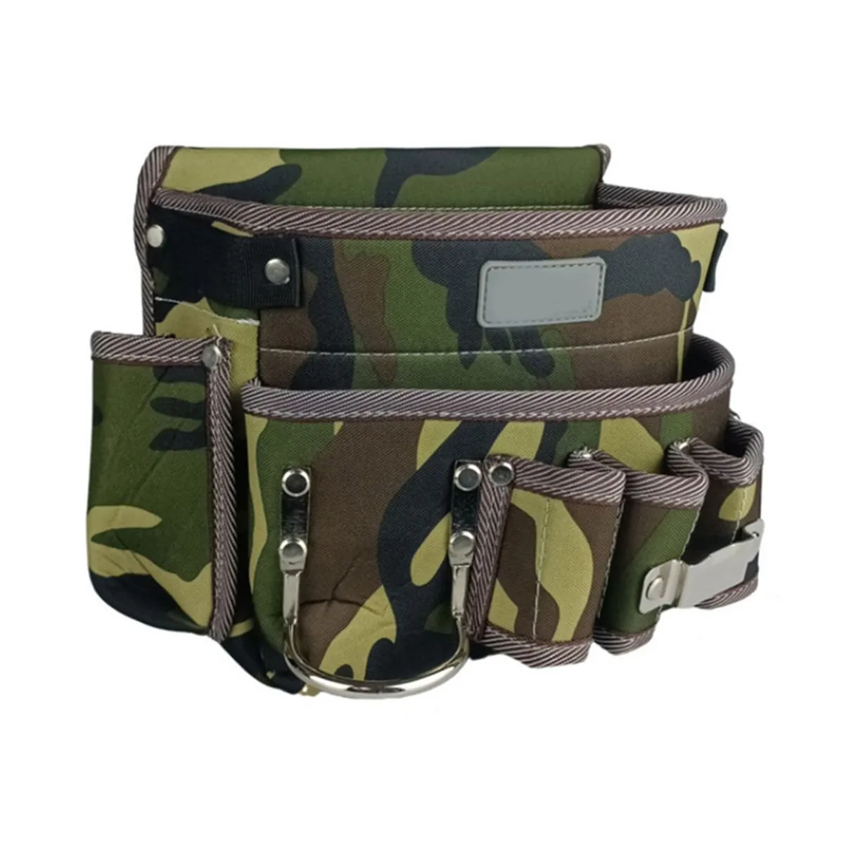 Waterproof Tool Belt for Garden Work, Camouflage Waist Bag