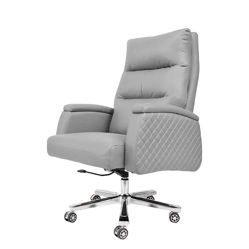Ergonomic Leather Adjustable Moon Office Chair