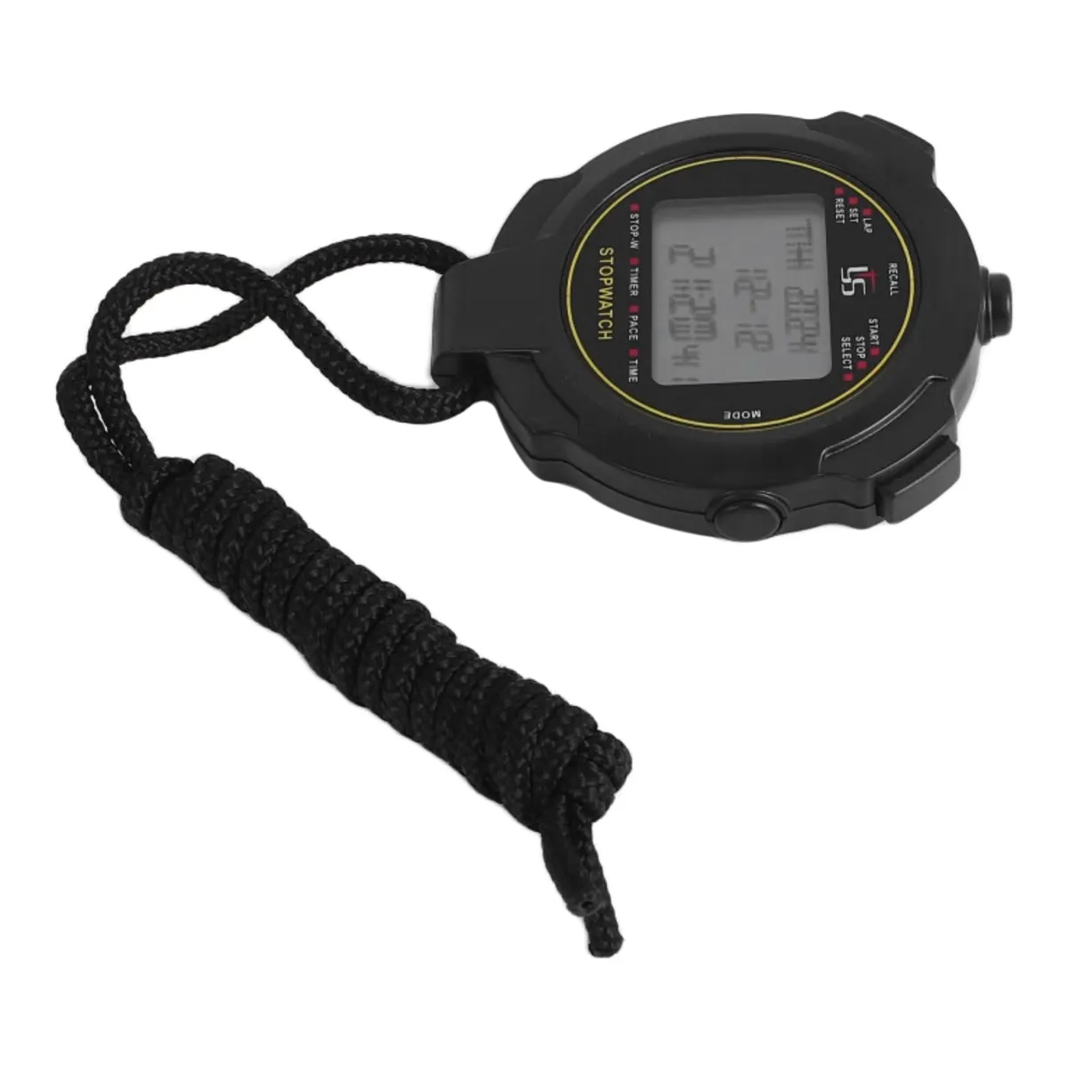 Digital Sports Stopwatch 10Lap /Split Memory Stopwatch Count Down