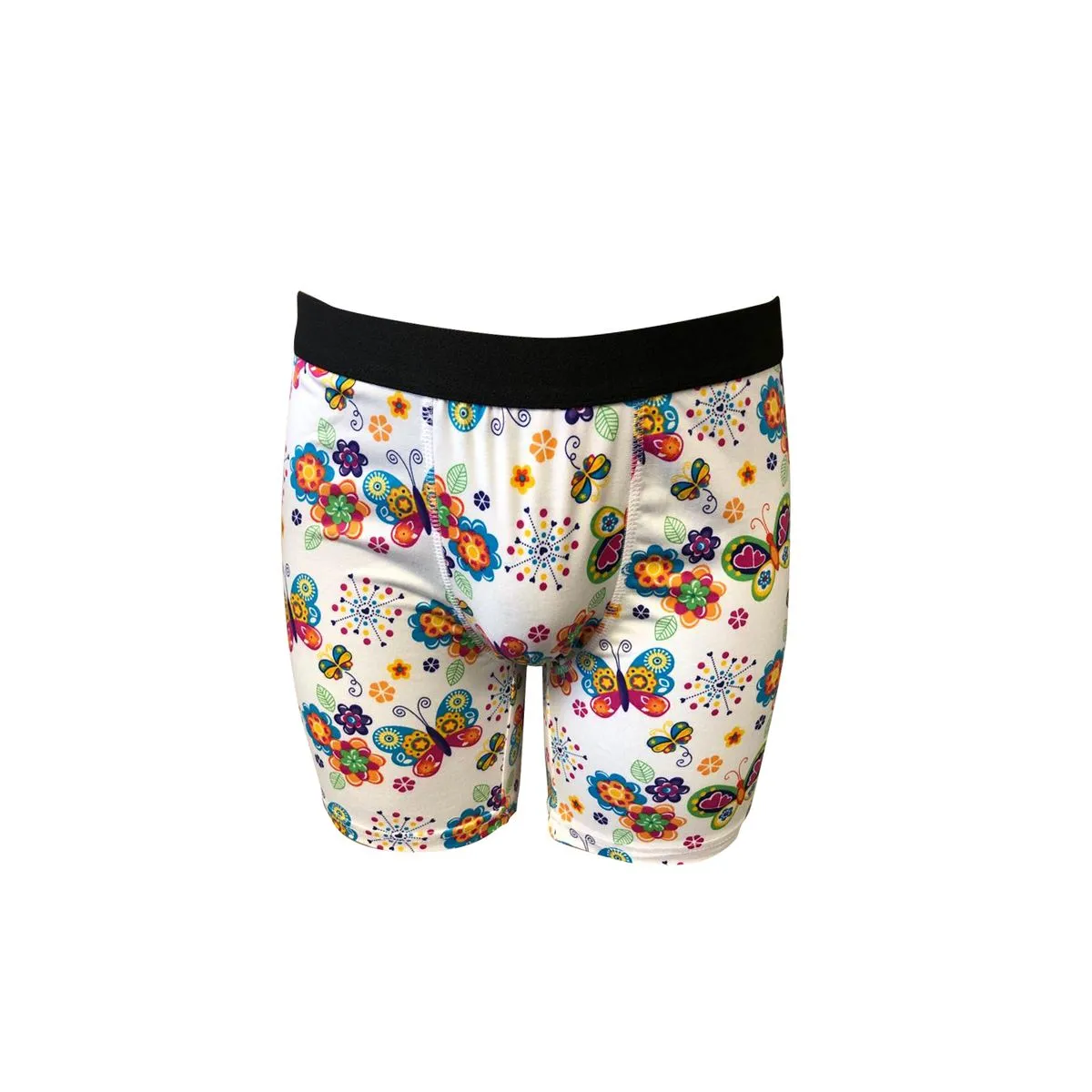 Scrapeez Men's Trippy Floral Longer Length Boxer