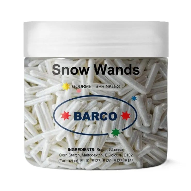 Barco Snow Wands Sprinkles - 4 x 50g