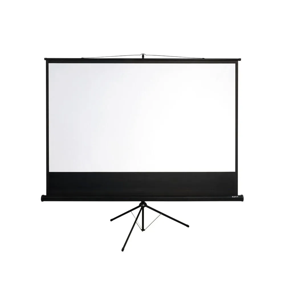 HAVIT PS100 100-Inch 4K HD Projector Screen, Wall/Stand, Frameless