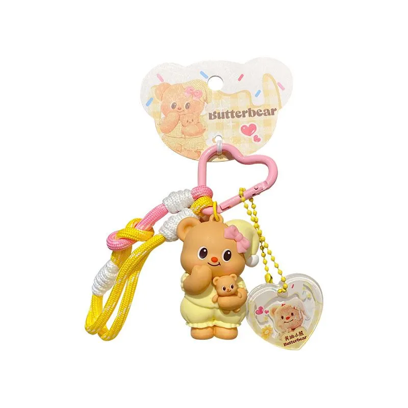 Butter Bear Fashion Show Charm - Yellow Pajama Style