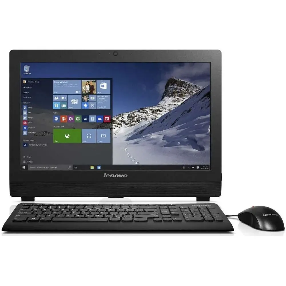 Refurbished Lenovo AIO S200z Intel Celeron J3060 8GB 256GB SSD 19.5" FHD