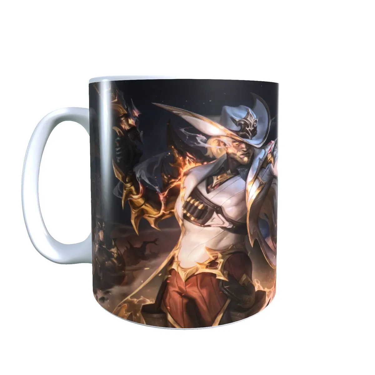 Lucian High Noon Tenfold Triumph Chroma - League of Legends Coffee Mug