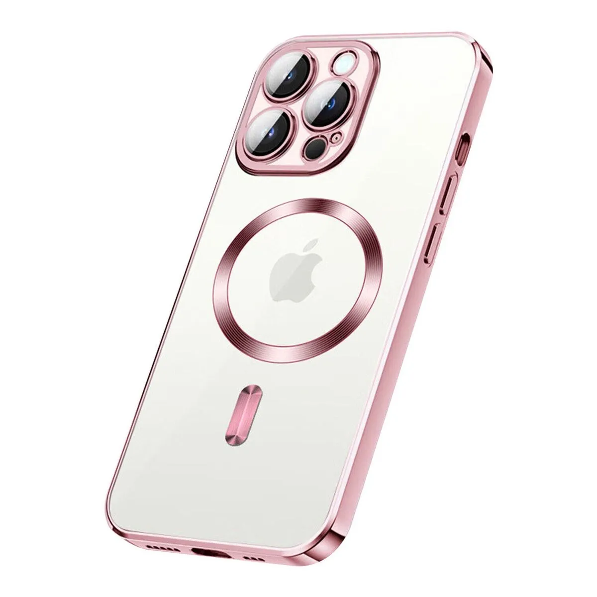 Premium Quality MagSafe Compatible case for iPhone- Pink