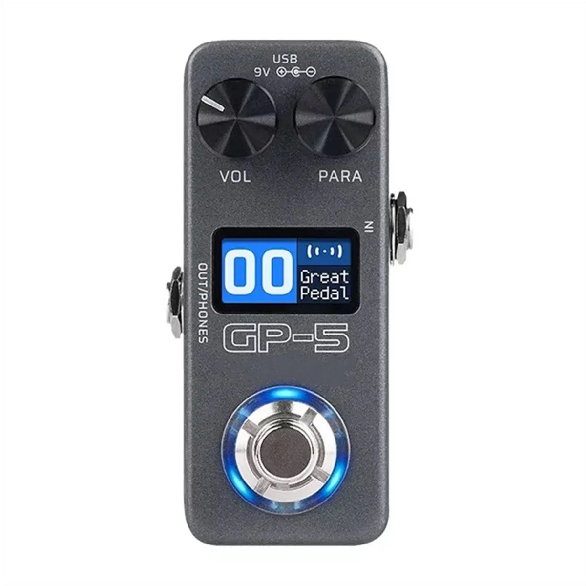 GP-5 Electric Guitar Integrated Effect Processor/NAM&IR Loader Supports Loa