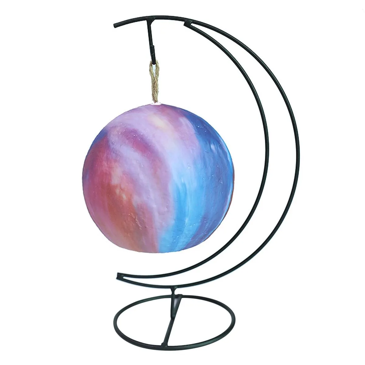 Wrought Iron Night Light, Automatic 7-Color Changing, Battery Powered