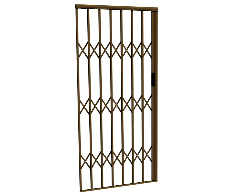 Aluslider Trellis DIY Gate - Brown