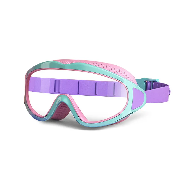 Children's Big Frame Swim Goggles - Comfortable Fit & Anti-Fog