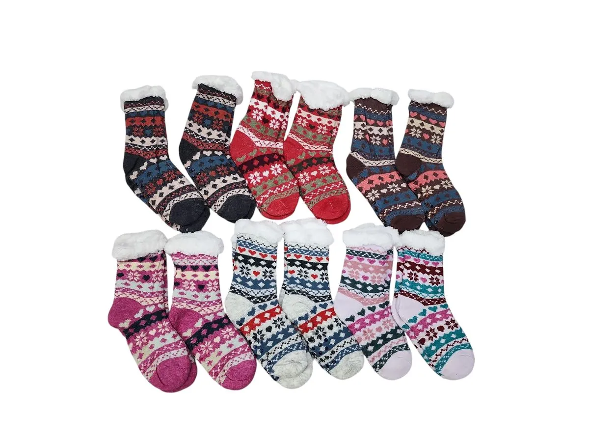 Power World Slipper Socks