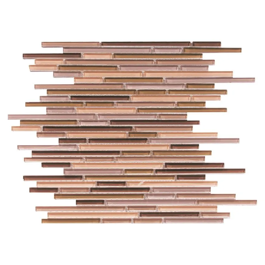 Glass Bullet Mosaic Tile Sheets - Brindisi