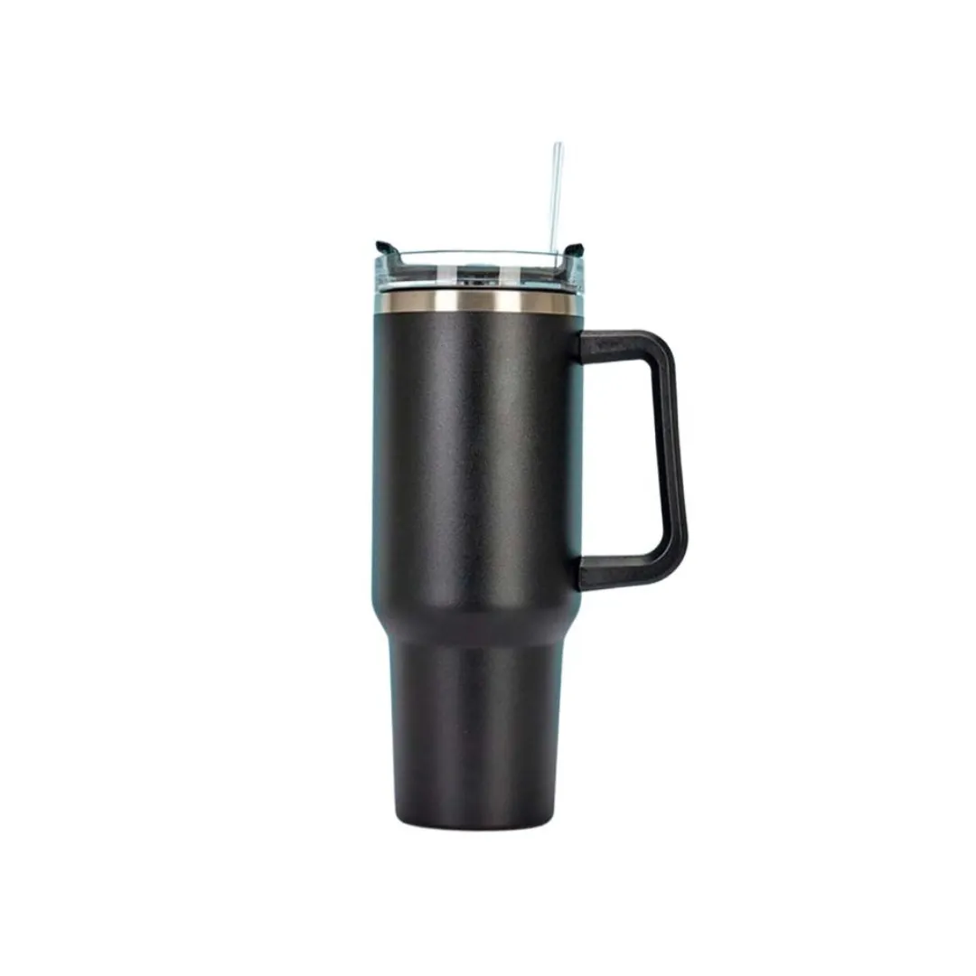 Insulated Mug / Water Bottle Double Walled - Black
