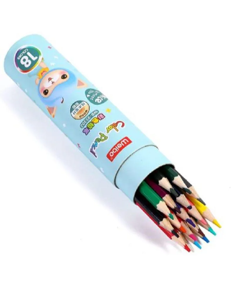 Color Pencils -18 Pencils - Blue