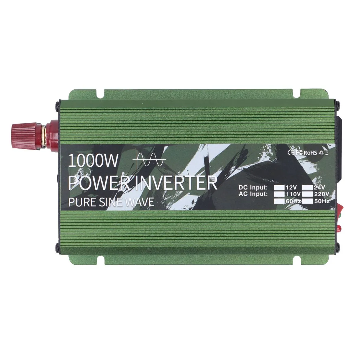 1000W Pure Sine Wave Inverter 12V DC to AC