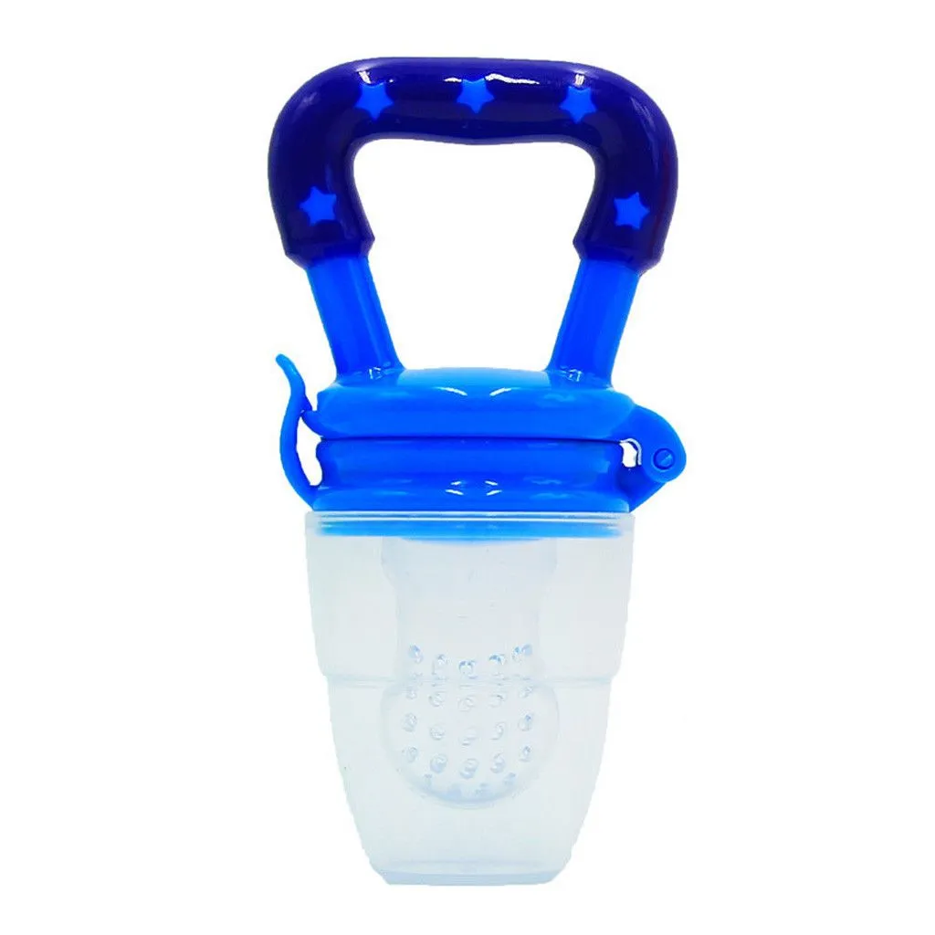 Baby Pacifier Feeder- Medium - Blue/Navy Blue