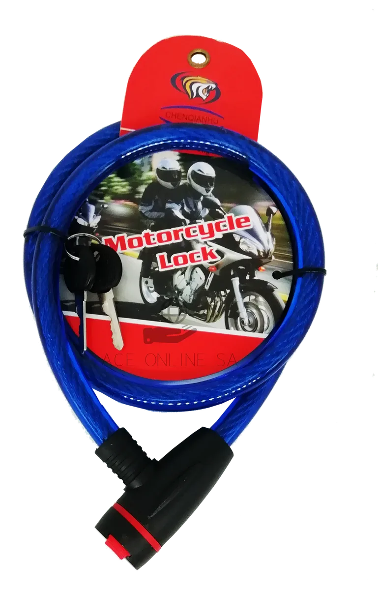 Motorcycle and Bike Locks - 3 Pack