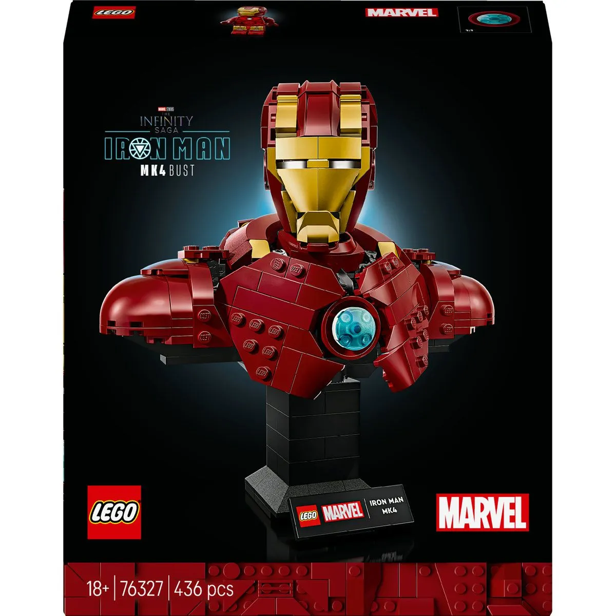 LEGO® Marvel Iron Man MK4 Bust with Minifigure 76327