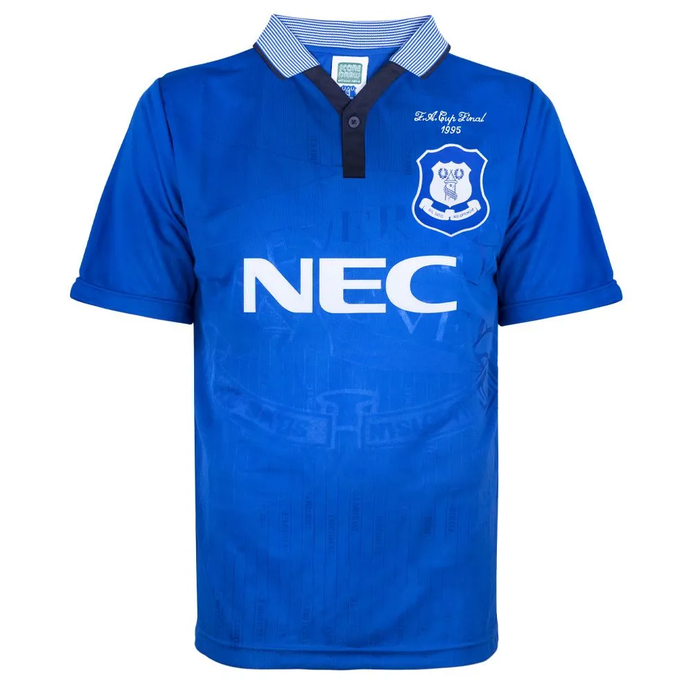 Everton 1995 FA Cup Final Shirt