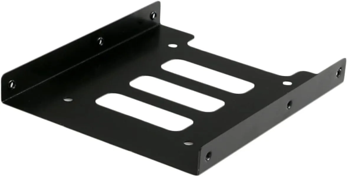 4pcs Ssd Mounting Bracket for Desktop Hard Drives Screw Design Black Hard