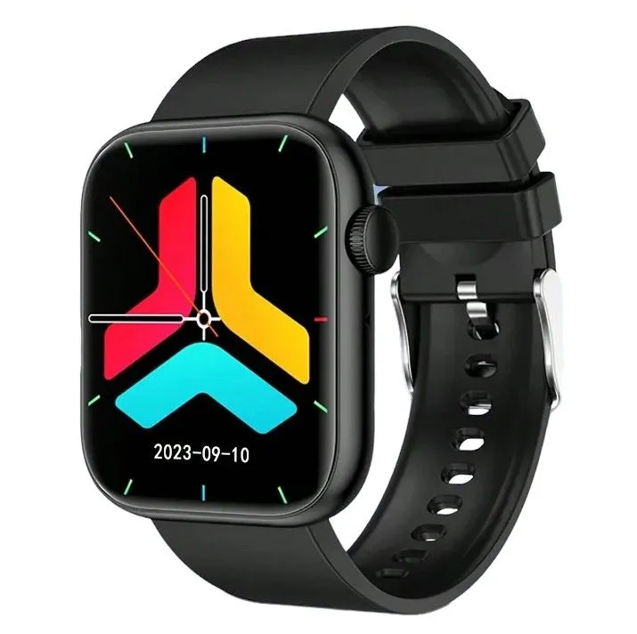 LIGE IP67 Waterproof Smart Watch With Fitness Tracker - Black
