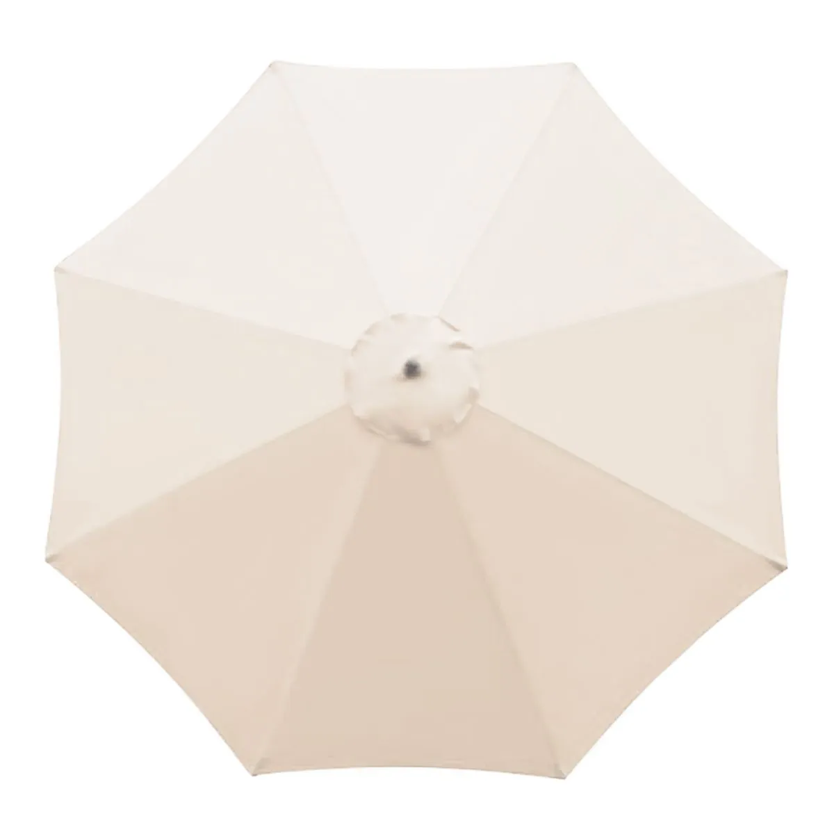 White 2.7M Umbrella Fabric