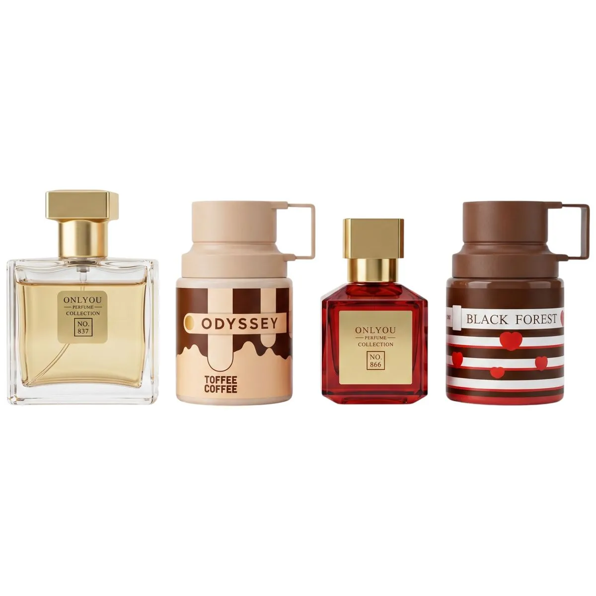 4 Piece Women's Premium Eau de Parfum Gift Set Collection for Her 30ml EDP