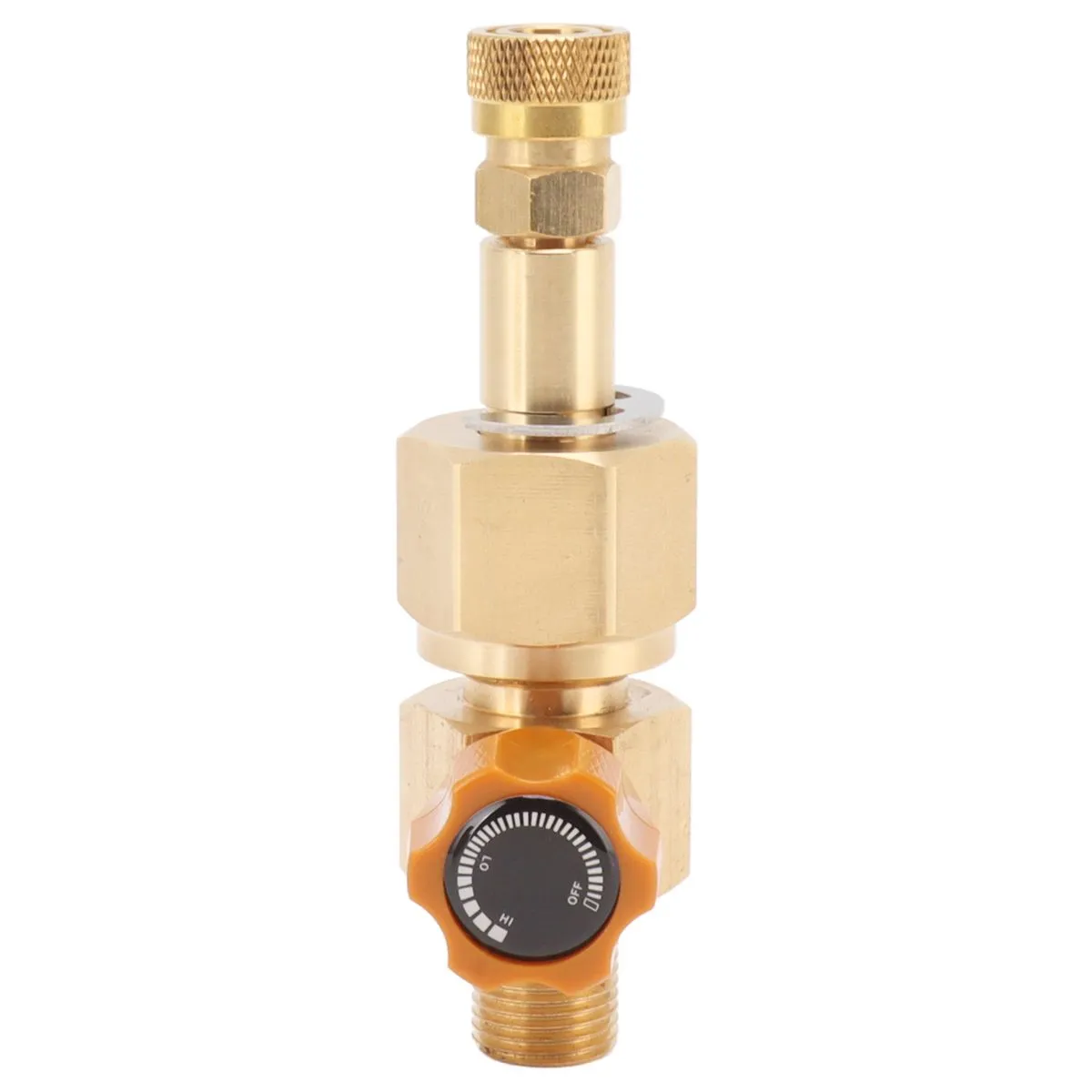CO2 Refill Valve 5/8-18UNF Brass Adapter