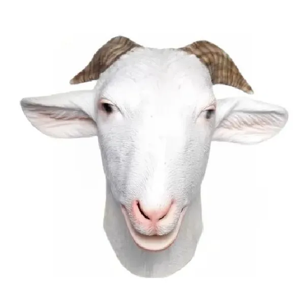 Goat Latex Mask - Realistic & Funny Animal Headgear