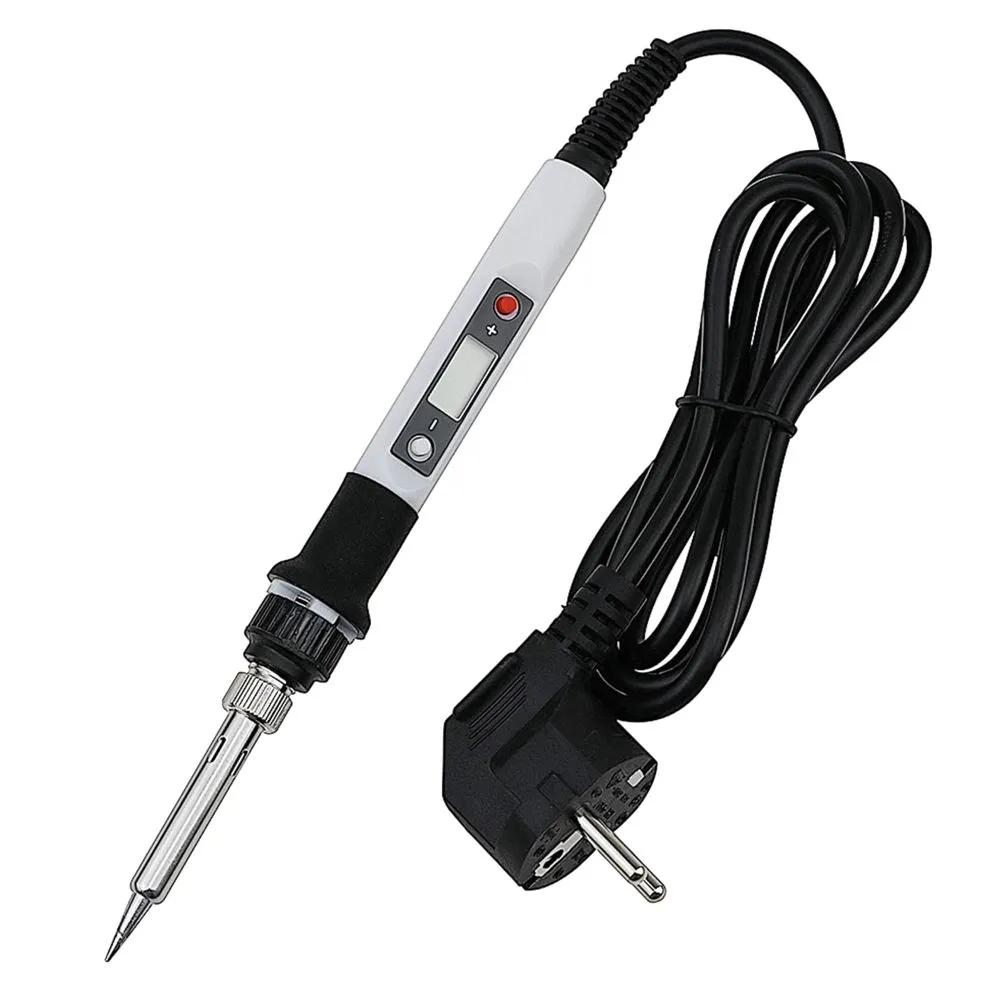 Tool DIY White Digital Electric Wood Burning Soldering Pen (24cm)