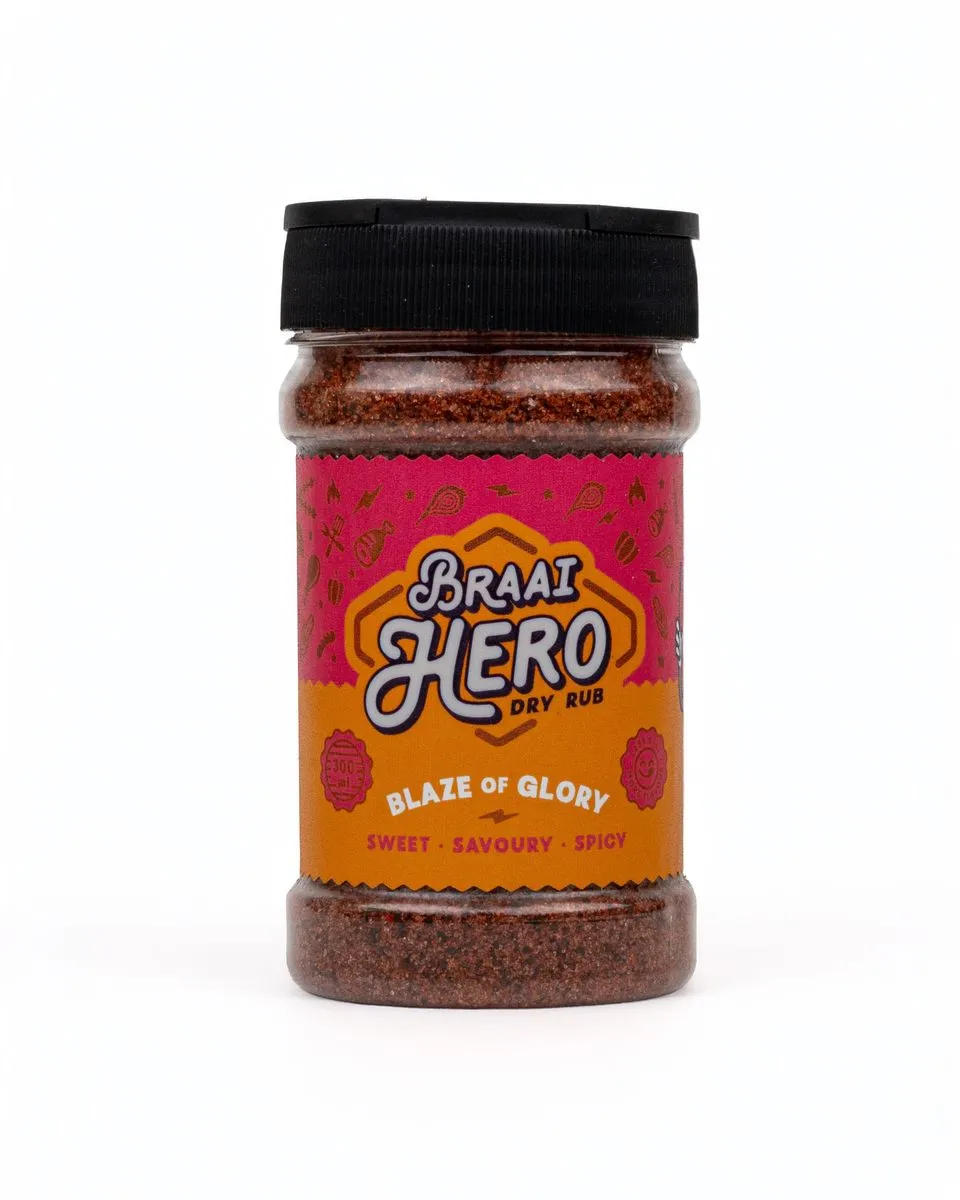 Braai Heroes - Blaze of Glory BBQ Rub (L)