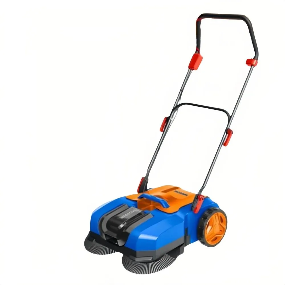Wadfow - Cordless Push Sweeper 20L Collection Bin (610mm / 24") - Tool Only