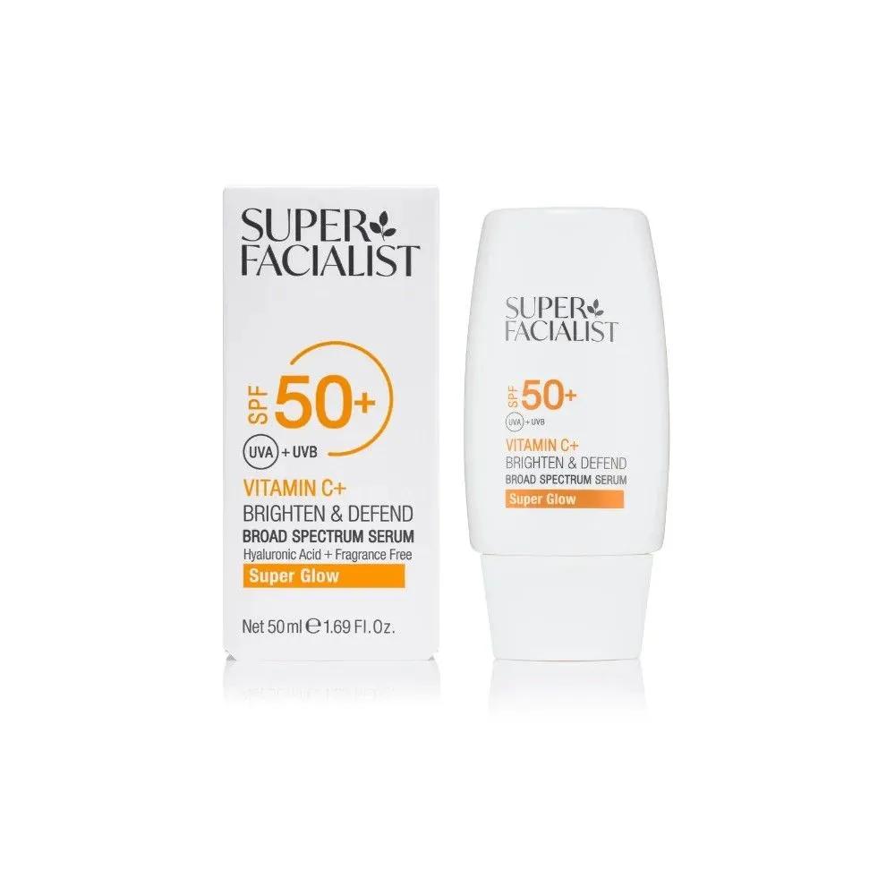 Super Facialist Vitamin C+ Broad Spectrum 50+ SPF Serum 50ml