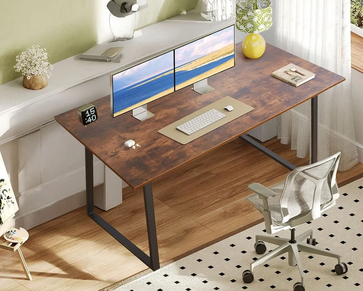 150cm Rectangular Table Large Dining Table Computer Desk Office Workstation