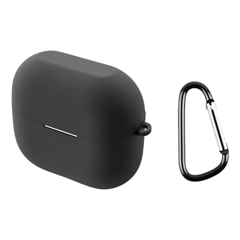 Silicone Protective Case Compatible with Samsung Galaxy Buds3 FE - Black