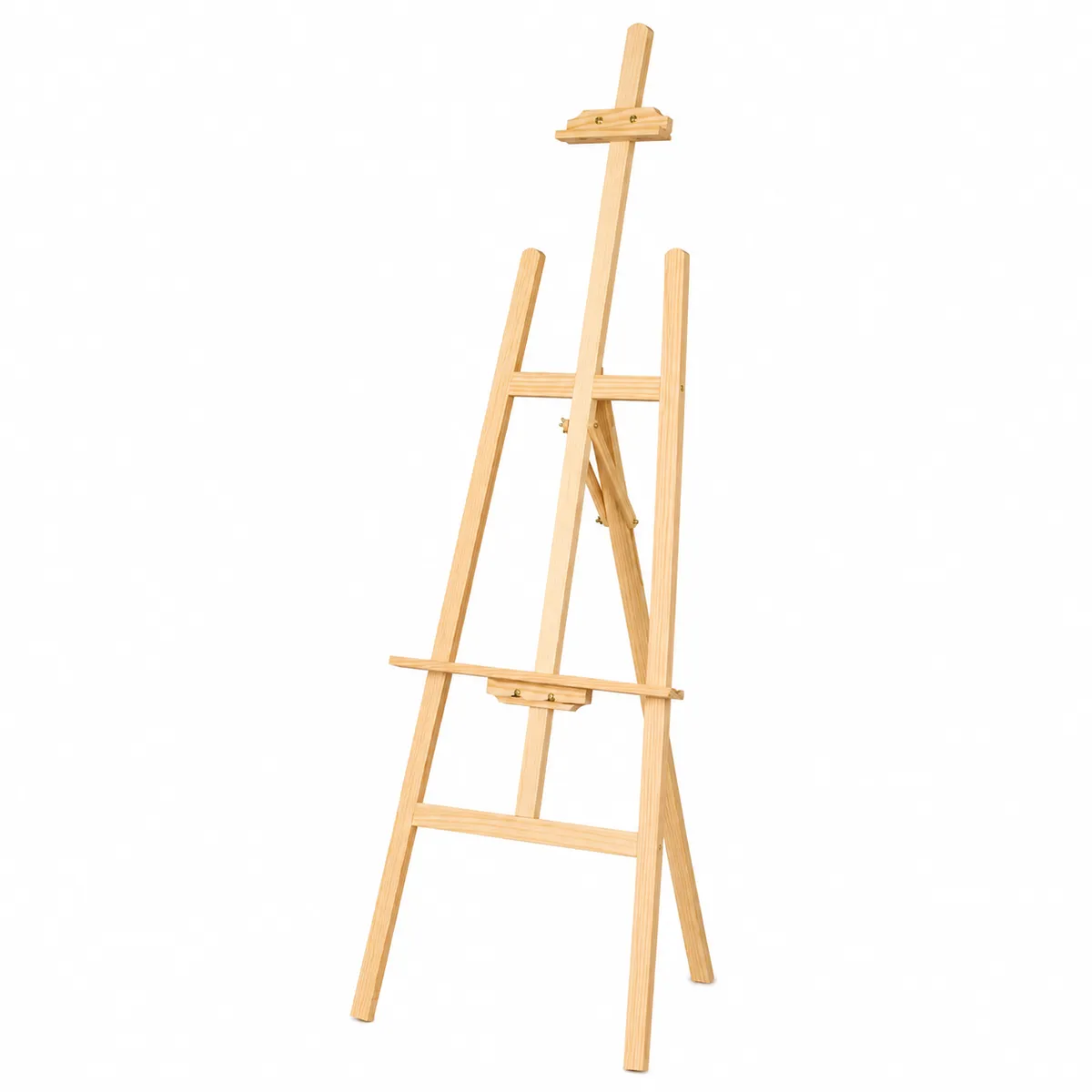 Wooden Easel Stand Studio 1.5m A Frame Foldable Adjustable for Painting