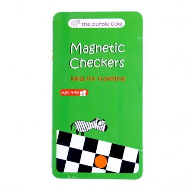 Magnetic Compact Games - Assorted - Checkers