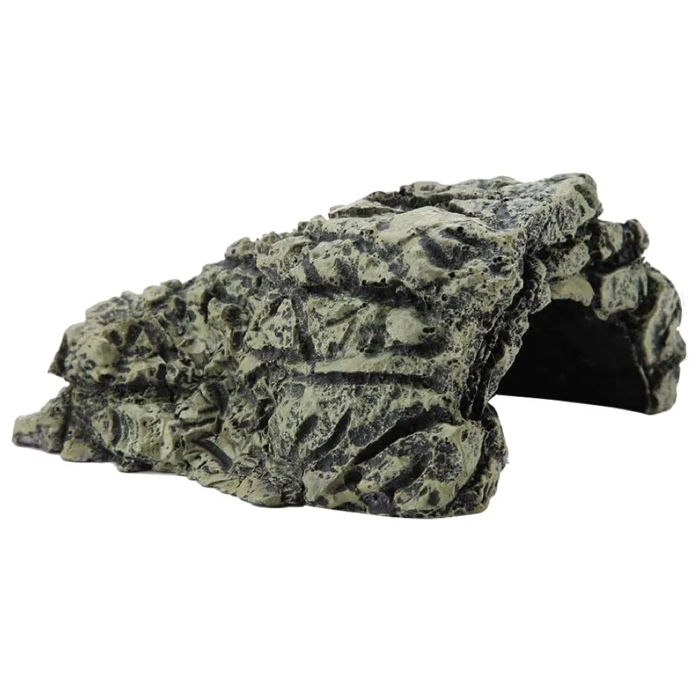 Pet Hobby Reptile Aquarium Hiding Turtle Cave Ornament For Decoration(8cm)