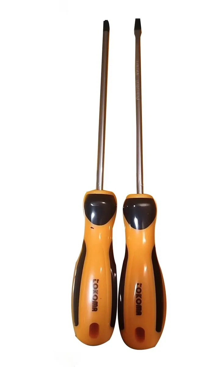 2 Pieces Screwdriver Phillips Flathead Screwdrivers Magnetic Screwdriver