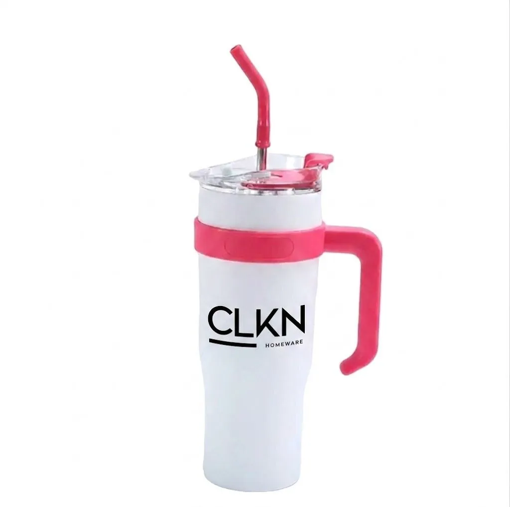Stainless Steel Thermal Beverage Cup with Handle - CLKN